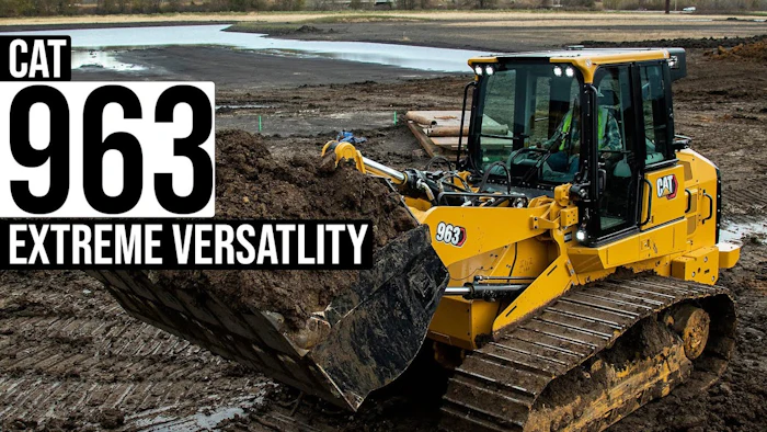 CAT★ Video: Cat 963 Track Loader Built For Just About Anything