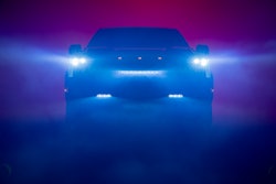 Yes, those look like marker lights across the front of the 2022 Toyota Tundra which the automaker teased this week. Video is posted below.