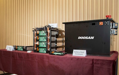 Doosan battery pack