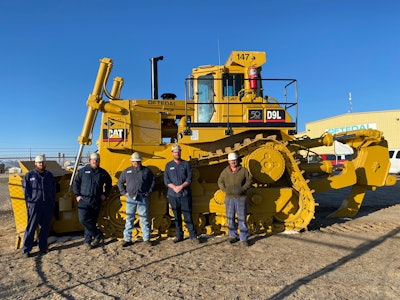Franken-Dozer team