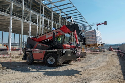 Manitou MRT1845 Vision rotating telehandler