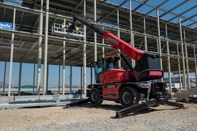 Manitou MRT2260 Vision+ rotating telehandler