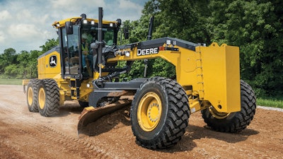 John Deere motor grader