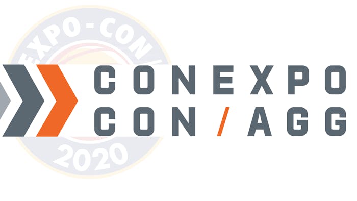 new conexpo logo over old logo