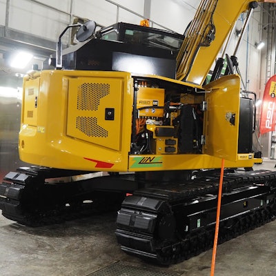 Pon equipment electric excavator