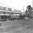 An historical photo of Gregory Poole's Raleigh facility.