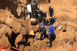 Asheville trench rescue