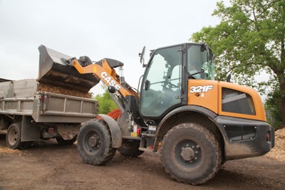 CASE 321F compact wheel loader