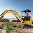 Cat 303 excavator