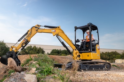 Cat 303 excavator