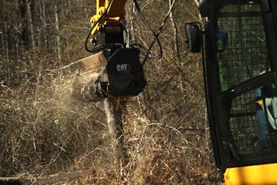 Cat forestry mulcher