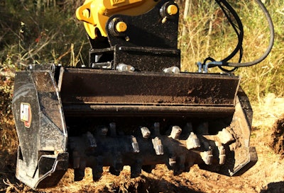 Cat Forestry Mulcher