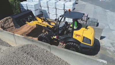 New Holland W80C compact wheel loader