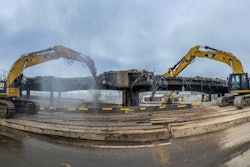 Viaduct demolition denver