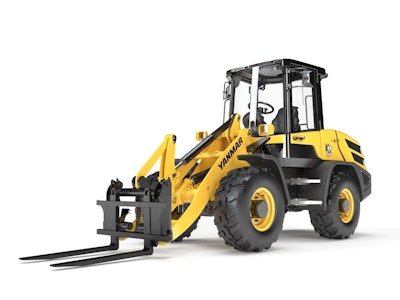 Yanmar V8 compact wheel loader