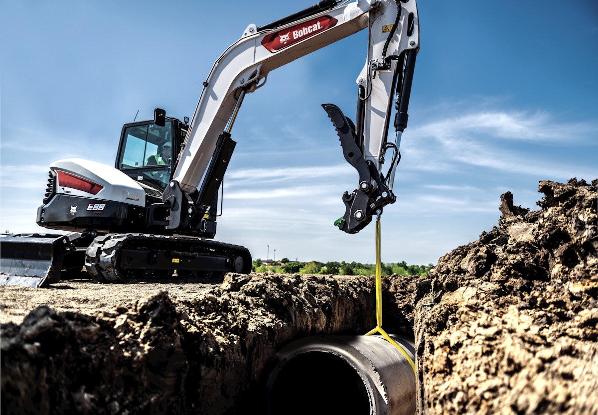 Bobcat launches improved E88 compact excavator | Equipment World