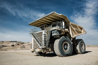 liebherr launch mining truck