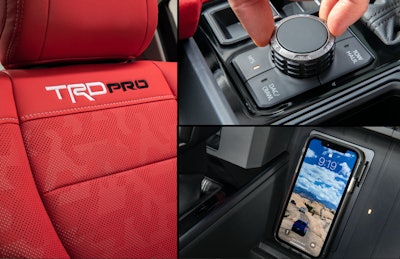 2022 Toyota Tundra Interior Adobe Version