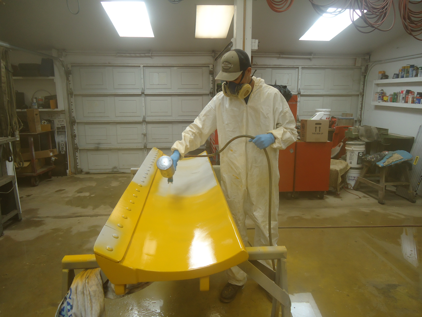 Case terratrac 320 dozer blade paint