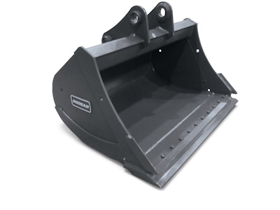 Doosan ditching bucket