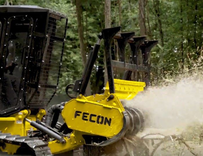Fecon 225VTS mulching tractor