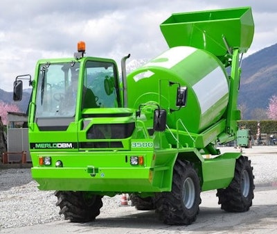 Merlo DBM 3500 Mini cement mixer