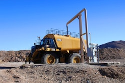 Caterpillar water truck