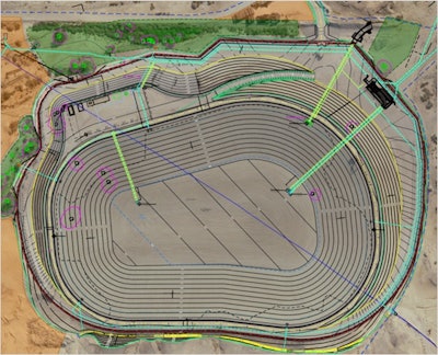 Design visualization enhancements on HCSS Aerial