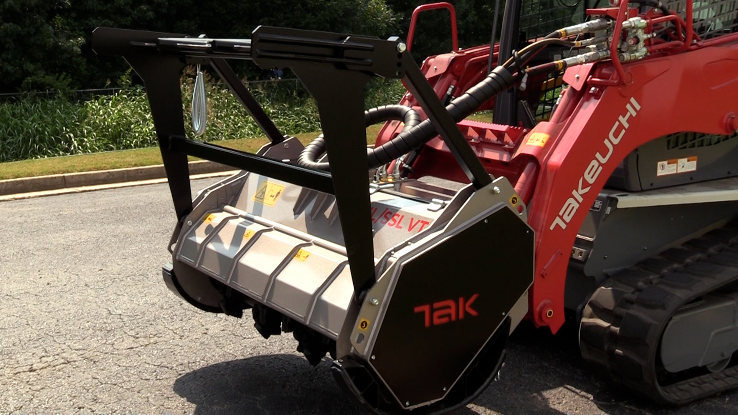 Takeuchi fixed tooth forestry mulcher