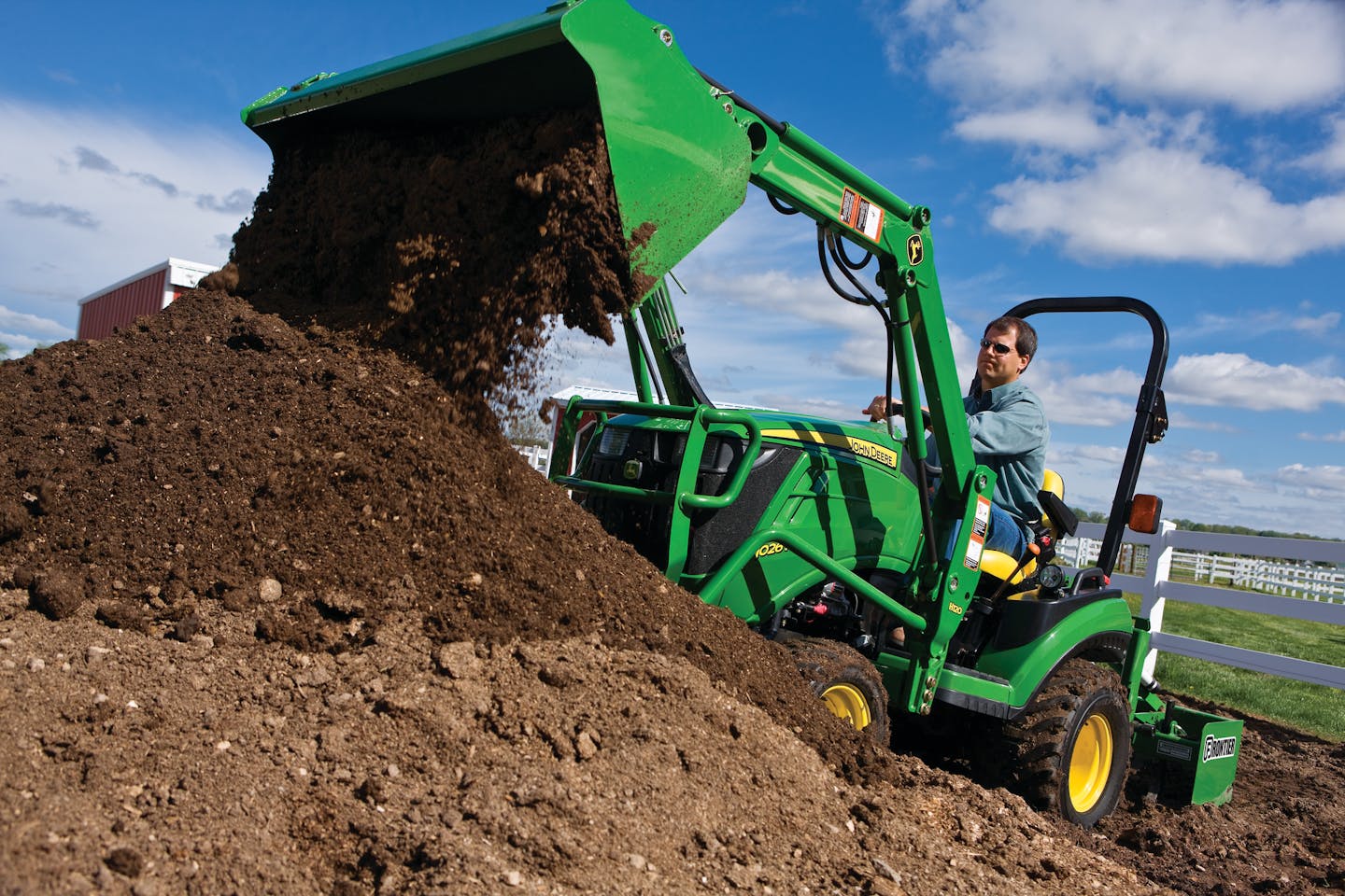 Implements add versatility to tractors