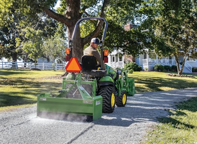 Implements add versatility to tractors