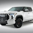 The 2022 Toyota Tundra TRD Pro just might beat the latest Ford Raptor on the street and leave it choking on dirt--so long as no jumps are involved.
