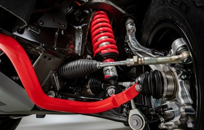 Suspension on the 2022 Tundra TRD Pro is impressive but not airborne worthy. Will this come back to haunt Toyota in the growing super truck segment? Or does the OEM have beefier suspension coming to take on jumps?