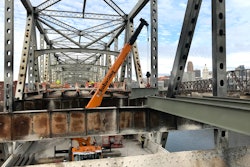 Brent Spence Bridge repair tractor trailer fiery crash
