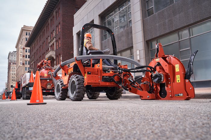 Ditch Witch's RT70 ride-on trencher
