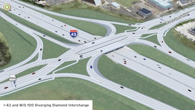 widening I-43 North-South Freeway Wisconsin