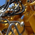 excavator close up