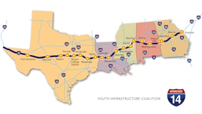 Interstate 14 future map