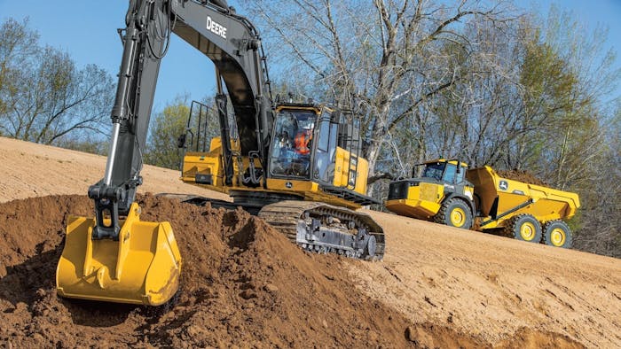 john deere excavator