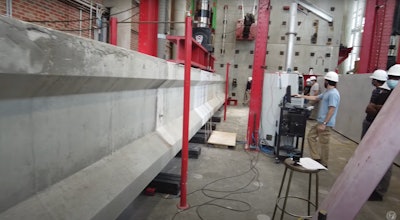 Outer Banks bridge girder undergoes testing