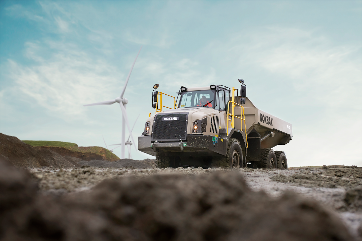 Volvo says the two Rokbak models, the the 30.9-ton RA30 and the 41.9-ton RA40, offer better fuel economy, lower emissions, improved safety and greater durability than the previous Terex Truck models.