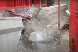 Outer Banks bridge girder test