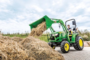 Improved conditions in ag and construction sectors cited as Deere reports strong first-quarter results