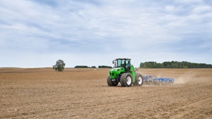 AUGA group introduces hybrid biomethane and electric tractor