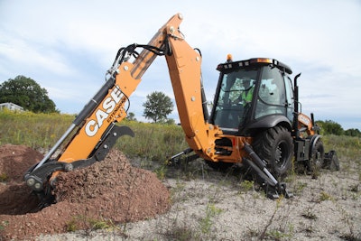 Case backhoe