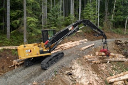Caterpillar 568 forest machine
