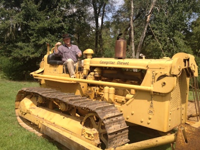 1956 Caterpillar D6 Trumbo movie set