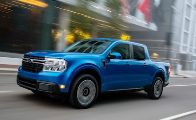 2022 Ford Maverick hybrid pickup 42 mpg city