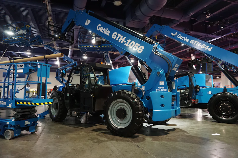 Genie Telehandler Engine Genie GTH-1056 telehandler gets a slue of upgrades | Equipment World