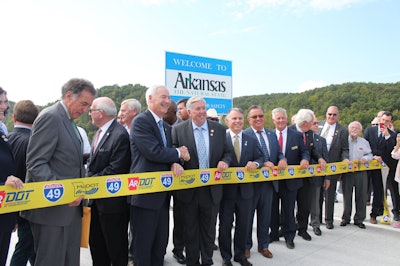 I-49 Missouri-Arkansas connector ribbon cutting